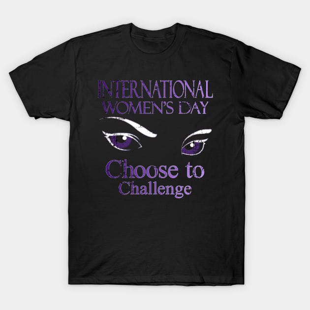 International Women's Day 2021 Choose to Challenge Celebrate T-Shirt by alcoshirts